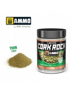 CREATE CORK ROCK - PIEDRA DESÉRTICA FINA (BOTE 100ML)