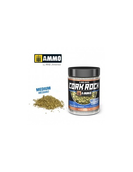 CREATE CORK ROCK - PIEDRA DESÉRTICA MEDIA (BOTE 100ML)