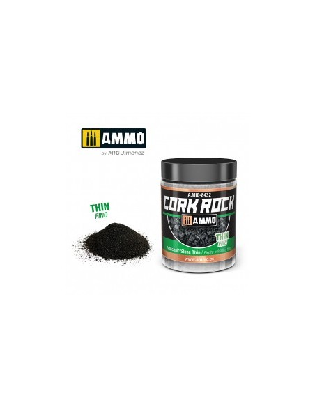 CREATE CORK ROCK - ROCA VOLCÁNICA FINA (BOTE 100ML)