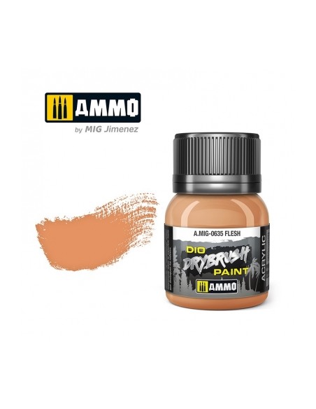 DRYBRUSH PINCEL SECO CARNE