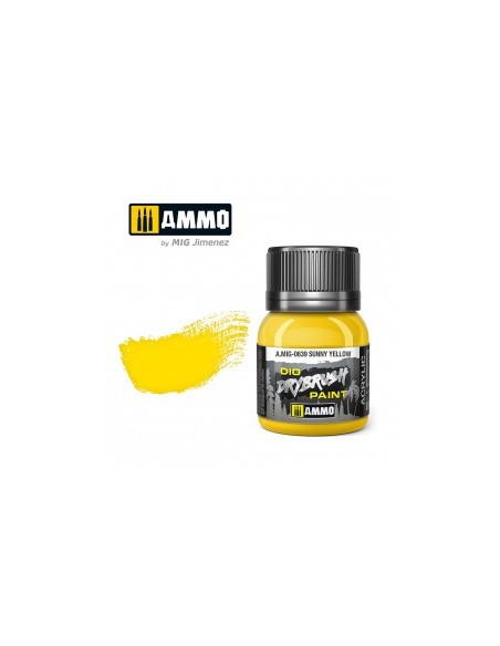 DRYBRUSH PINCEL SECO AMARILLO BRONCEADO