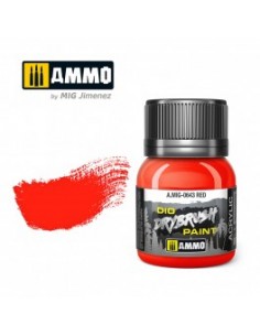 DRYBRUSH PINCEL SECO ROJO
