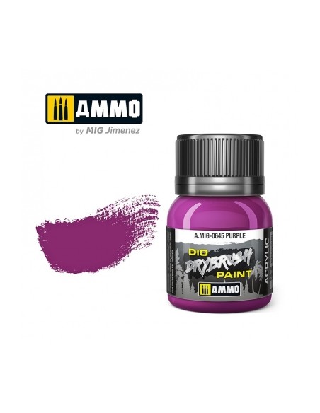 DRYBRUSH PINCEL SECO PÚRPURA