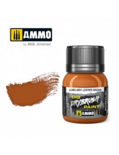 DRYBRUSH PINCEL SECO MARRÓN CUERO