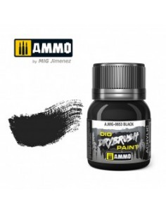 DRYBRUSH PINCEL SECO MARRÓN NEGRO