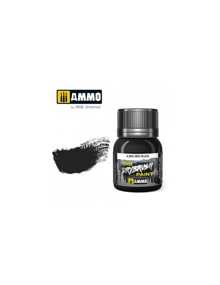 DRYBRUSH PINCEL SECO MARRÓN NEGRO
