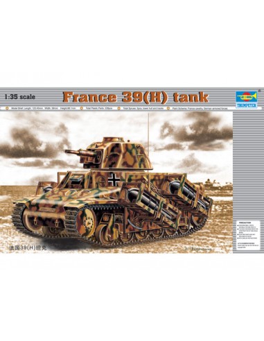 France 39(H) TANK SA 38 37mm gun