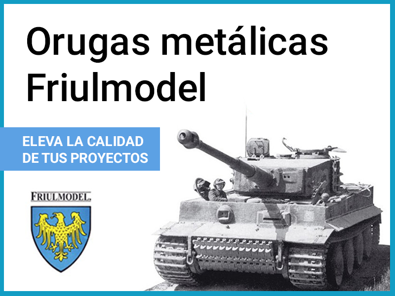 Orugas metálicas friulmodel